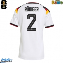 Tyskland Antonio Rudiger #2 Hjemmedrakt Dame VM 2026 Kortermet
